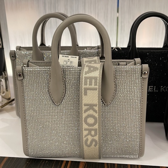 MICHAEL KORS MK
Mirella Extra-Small Logo XS Shopper XBody Leather Crossbody Bag - Picture 6 of 16